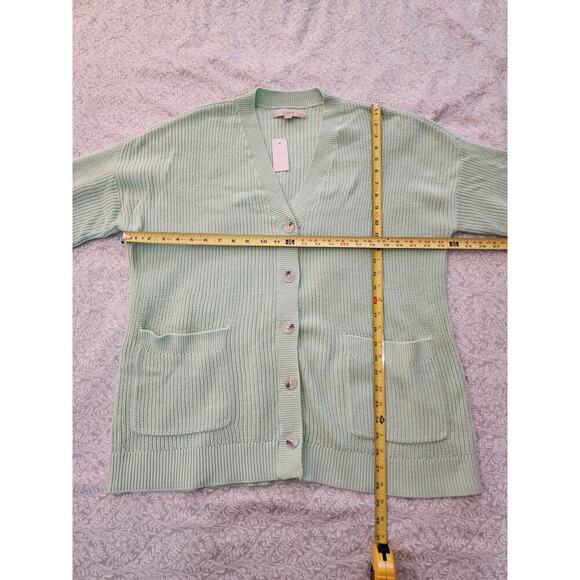 NEW! Loft Green Cardigan, NWT, Size XL - Picture 4 of 5